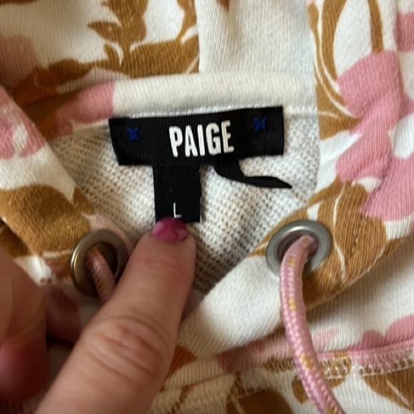 Paige Hooded Sweatshirt So Cute SZ LARGE - Picture 3 of 4